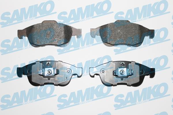 Samko 5SP1493 - Kit pastiglie freno, Freno a disco www.autoricambi360.it