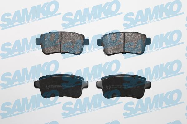 Samko 5SP1484 - Kit pastiglie freno, Freno a disco www.autoricambi360.it