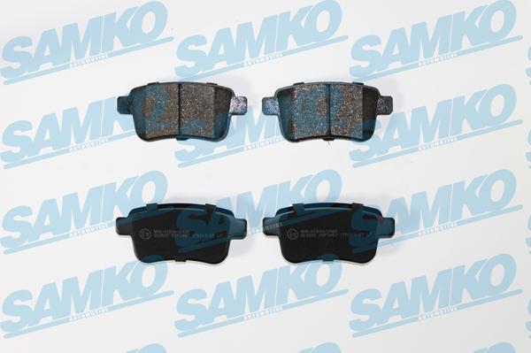 Samko 5SP1487 - Kit pastiglie freno, Freno a disco www.autoricambi360.it