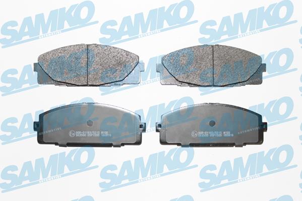 Samko 5SP1595 - Kit pastiglie freno, Freno a disco www.autoricambi360.it
