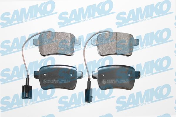 Samko 5SP1596 - Kit pastiglie freno, Freno a disco www.autoricambi360.it