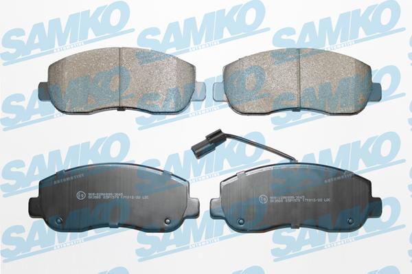 Samko 5SP1579 - Kit pastiglie freno, Freno a disco www.autoricambi360.it