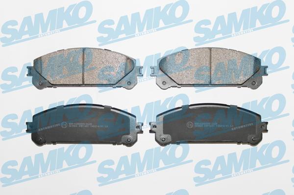 Samko 5SP1691 - Kit pastiglie freno, Freno a disco www.autoricambi360.it