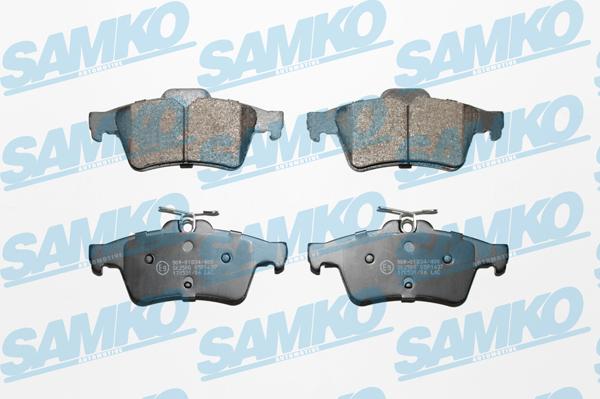 Samko 5SP1637 - Kit pastiglie freno, Freno a disco www.autoricambi360.it