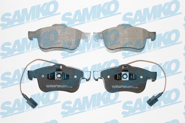 Samko 5SP1674 - Kit pastiglie freno, Freno a disco www.autoricambi360.it