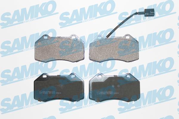 Samko 5SP1670 - Kit pastiglie freno, Freno a disco www.autoricambi360.it
