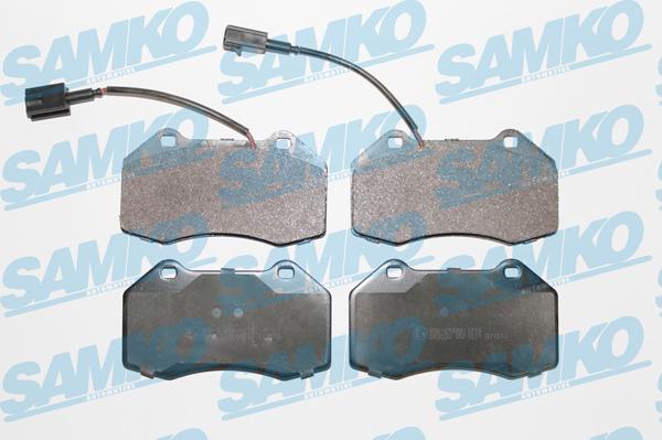 Samko 5SP1671 - Kit pastiglie freno, Freno a disco www.autoricambi360.it