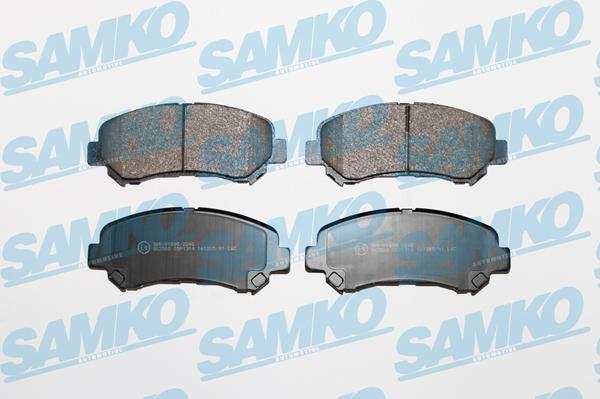 Samko 5SP1314 - Kit pastiglie freno, Freno a disco www.autoricambi360.it