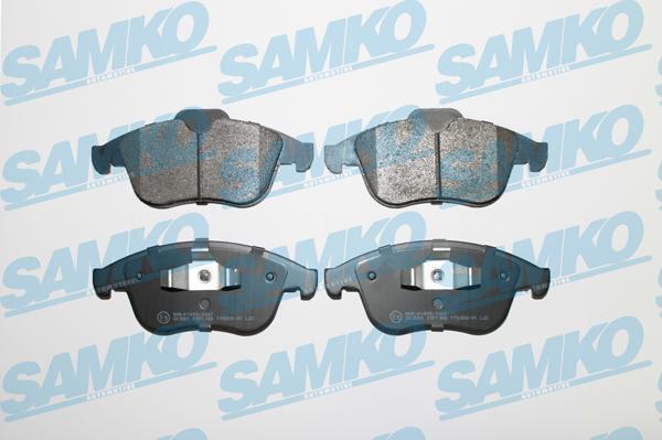 Samko 5SP1388 - Kit pastiglie freno, Freno a disco www.autoricambi360.it