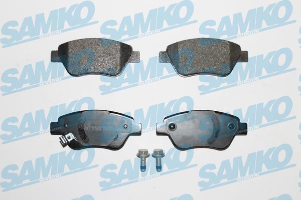 Samko 5SP1247 - Kit pastiglie freno, Freno a disco www.autoricambi360.it