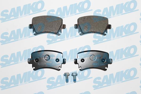 Samko 5SP1219 - Kit pastiglie freno, Freno a disco www.autoricambi360.it