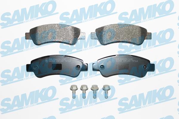 Samko 5SP1289 - Kit pastiglie freno, Freno a disco www.autoricambi360.it