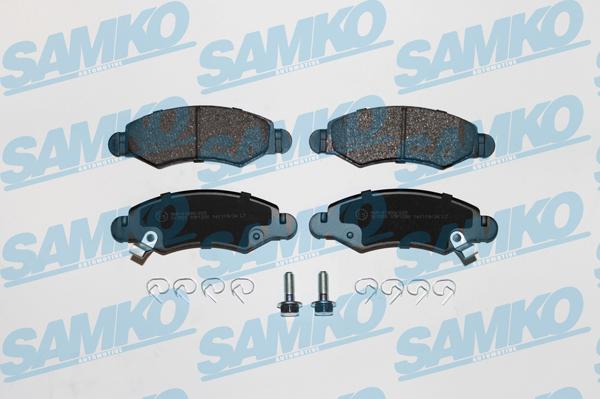 Samko 5SP1280 - Kit pastiglie freno, Freno a disco www.autoricambi360.it