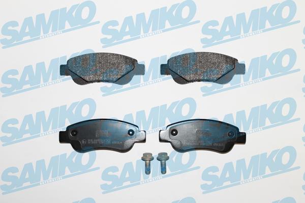 Samko 5SP1235 - Kit pastiglie freno, Freno a disco www.autoricambi360.it