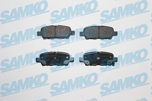 Samko 5SP857 - Kit pastiglie freno, Freno a disco www.autoricambi360.it