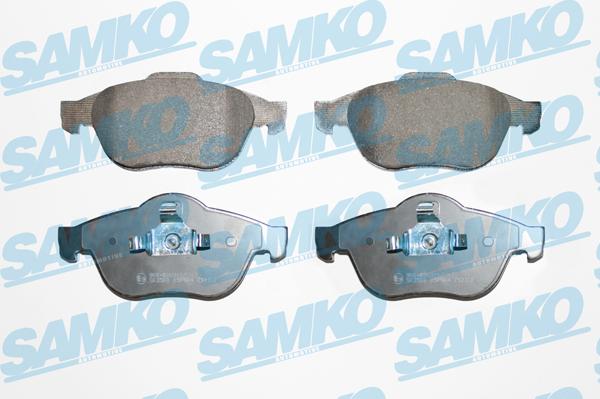 Samko 5SP864 - Kit pastiglie freno, Freno a disco www.autoricambi360.it