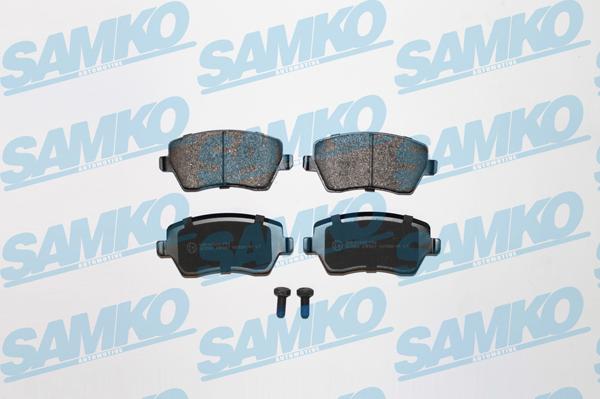 Samko 5SP867 - Kit pastiglie freno, Freno a disco www.autoricambi360.it