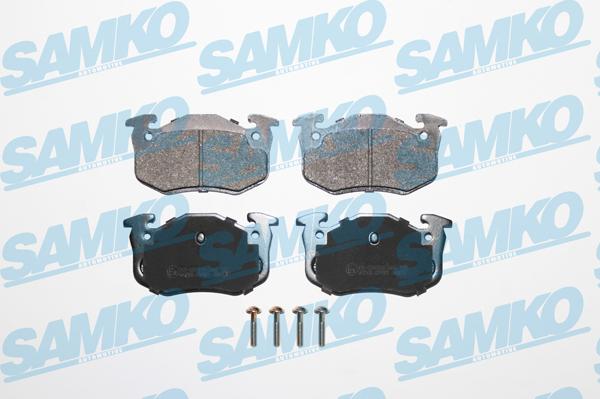 Samko 5SP801 - Kit pastiglie freno, Freno a disco www.autoricambi360.it