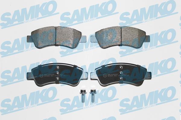 Samko 5SP802 - Kit pastiglie freno, Freno a disco www.autoricambi360.it