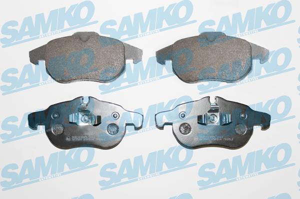 Samko 5SP814 - Kit pastiglie freno, Freno a disco www.autoricambi360.it