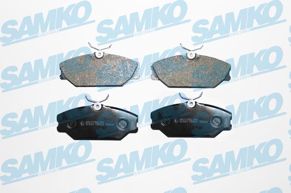 Samko 5SP816 - Kit pastiglie freno, Freno a disco www.autoricambi360.it