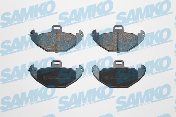 Samko 5SP883 - Kit pastiglie freno, Freno a disco www.autoricambi360.it