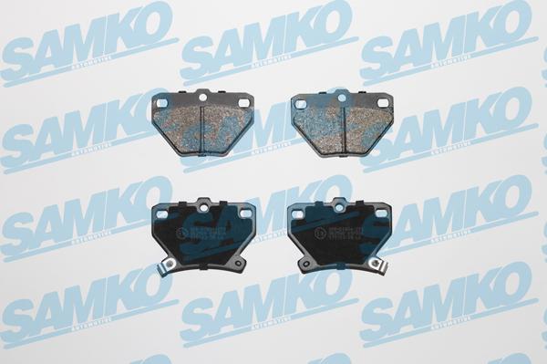 Samko 5SP836 - Kit pastiglie freno, Freno a disco www.autoricambi360.it