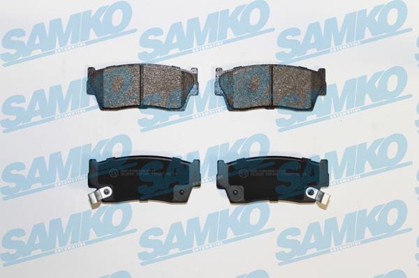Samko 5SP342 - Kit pastiglie freno, Freno a disco www.autoricambi360.it