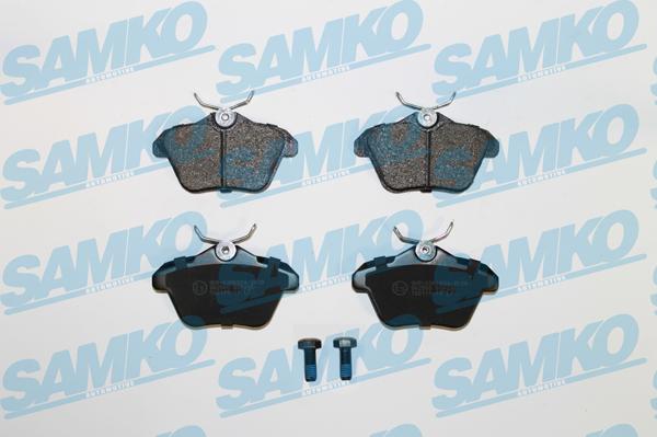 Samko 5SP298 - Kit pastiglie freno, Freno a disco www.autoricambi360.it