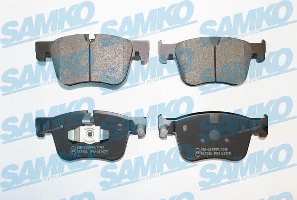 Samko 5SP2025 - Kit pastiglie freno, Freno a disco www.autoricambi360.it