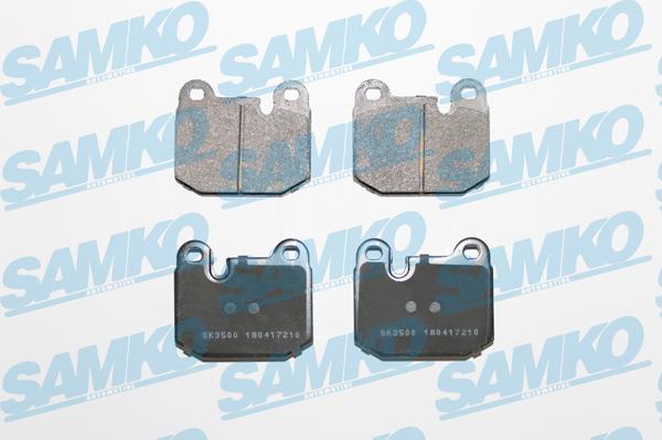 Samko 5SP210 - Kit pastiglie freno, Freno a disco www.autoricambi360.it