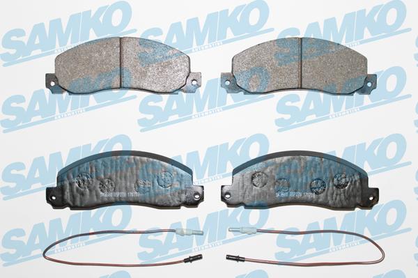 Samko 5SP278 - Kit pastiglie freno, Freno a disco www.autoricambi360.it