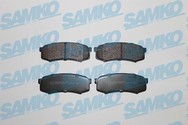 Samko 5SP749 - Kit pastiglie freno, Freno a disco www.autoricambi360.it