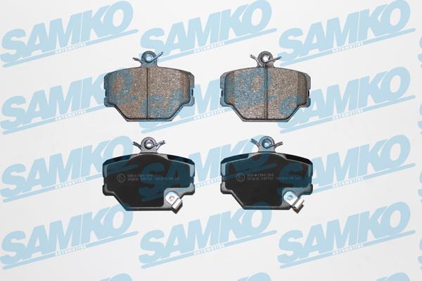Samko 5SP761 - Kit pastiglie freno, Freno a disco www.autoricambi360.it