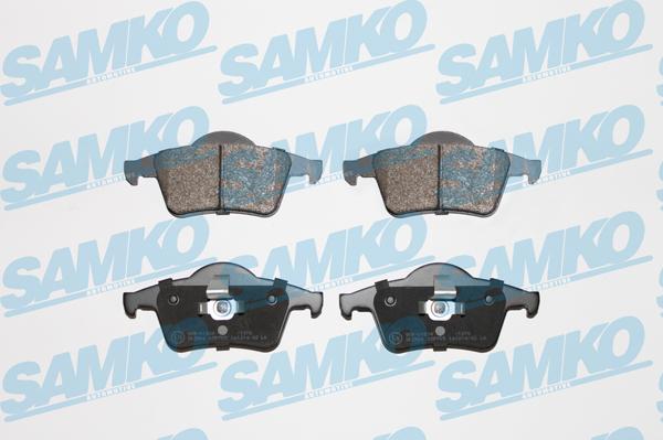 Samko 5SP705 - Kit pastiglie freno, Freno a disco www.autoricambi360.it