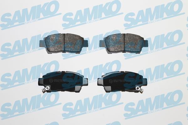 Samko 5SP700 - Kit pastiglie freno, Freno a disco www.autoricambi360.it