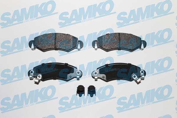 Samko 5SP777 - Kit pastiglie freno, Freno a disco www.autoricambi360.it