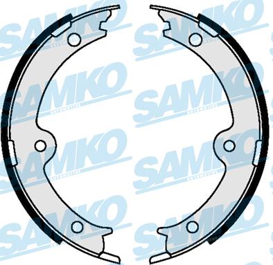 Samko 89610 - Kit ganasce, Freno stazionamento www.autoricambi360.it