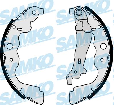 Samko 89890 - Kit ganasce freno www.autoricambi360.it