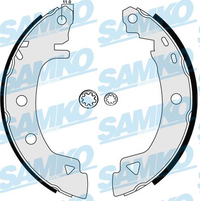 Samko 84920 - Kit ganasce freno www.autoricambi360.it