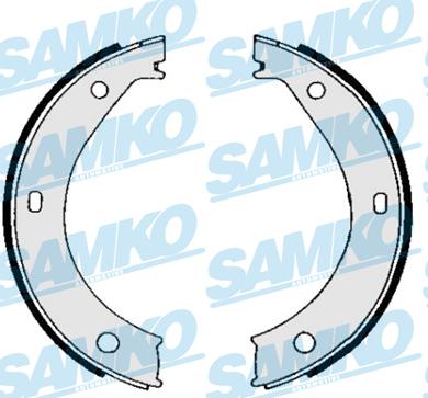 Samko 84690 - Kit ganasce freno www.autoricambi360.it