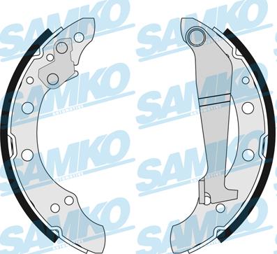 Samko 84100 - Kit ganasce freno www.autoricambi360.it