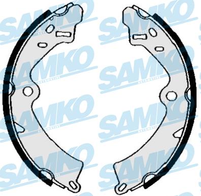 Samko 85540 - Kit ganasce freno www.autoricambi360.it