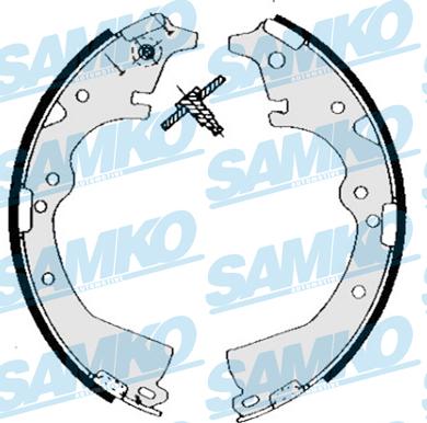 Samko 85290 - Kit ganasce freno www.autoricambi360.it