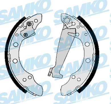 Samko 86830 - Kit ganasce freno www.autoricambi360.it