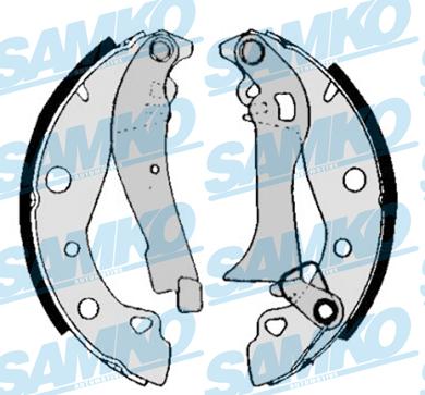 Samko 80020 - Kit ganasce freno www.autoricambi360.it