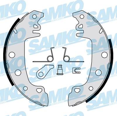 Samko 80771 - Kit ganasce freno www.autoricambi360.it