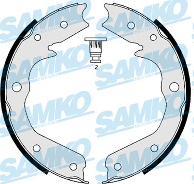 Samko 88970 - Kit ganasce freno www.autoricambi360.it