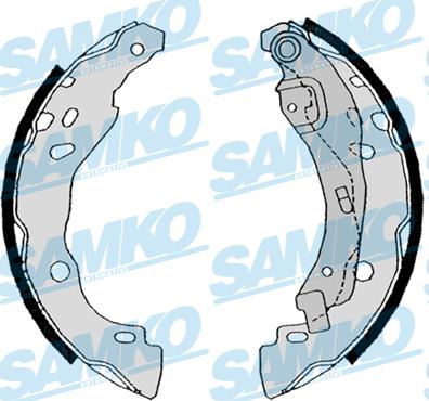 Samko 88630 - Kit ganasce freno www.autoricambi360.it