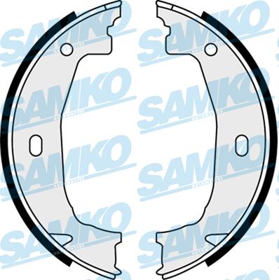 Samko 88100 - Kit ganasce, Freno stazionamento www.autoricambi360.it